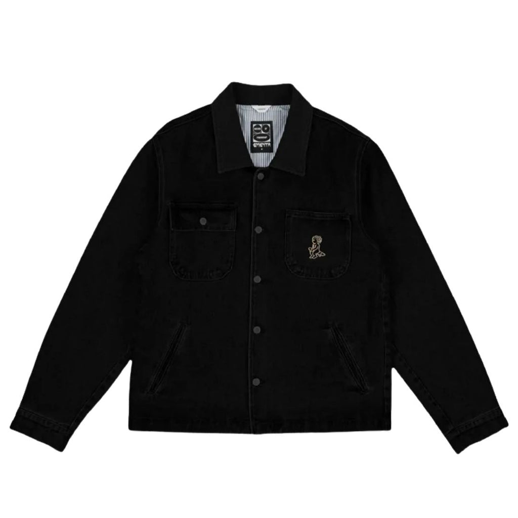Mira Ikon Denim Jacket - Black Rinsed