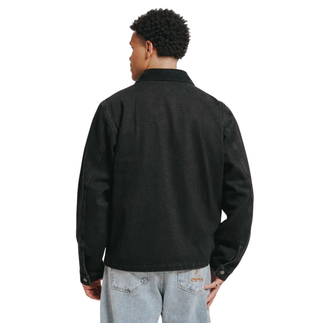 Mira Ikon Denim Jacket - Black Rinsed