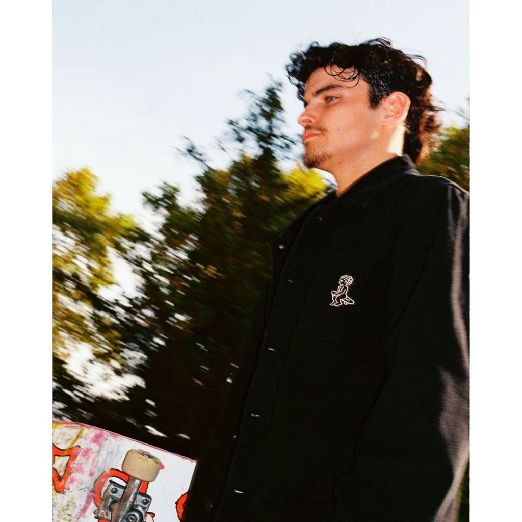Mira Ikon Denim Jacket - Black Rinsed