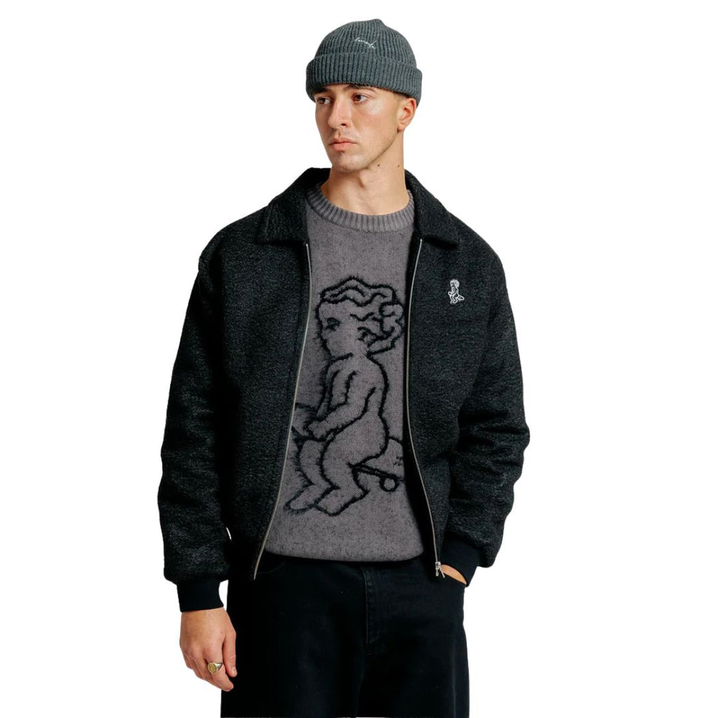 Ementa Mufete Jacket - Black | Lisbon Skateboarding Label