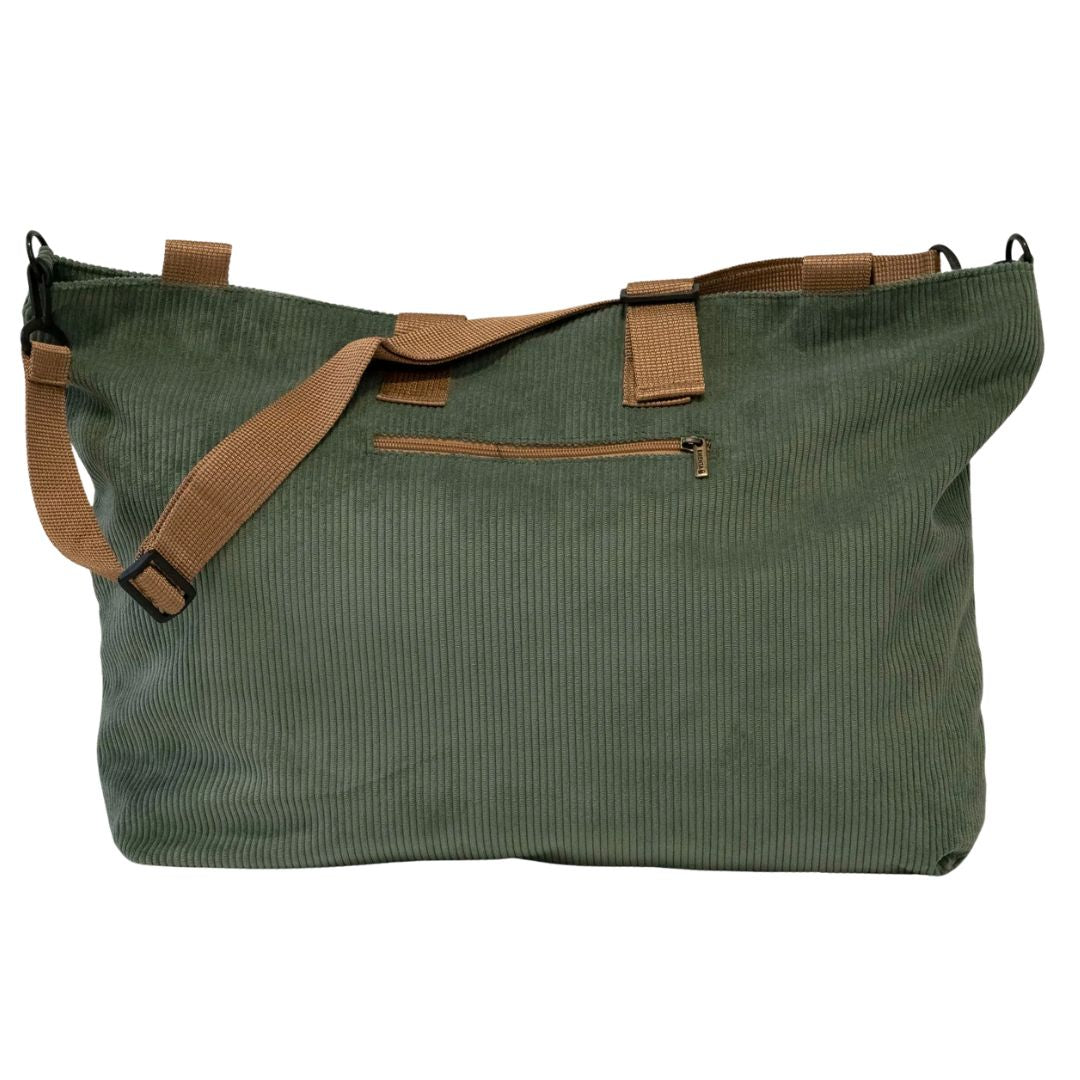 Ementa Navegante Breakfast Corduroy Bag - Green