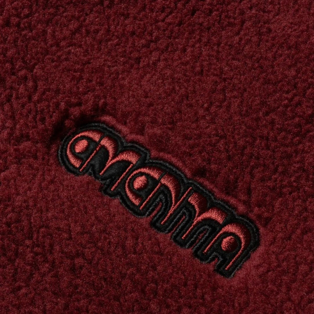 Ementa Oreo College Polar Jacket - Burgundy | Lisbon Skateboarding Label