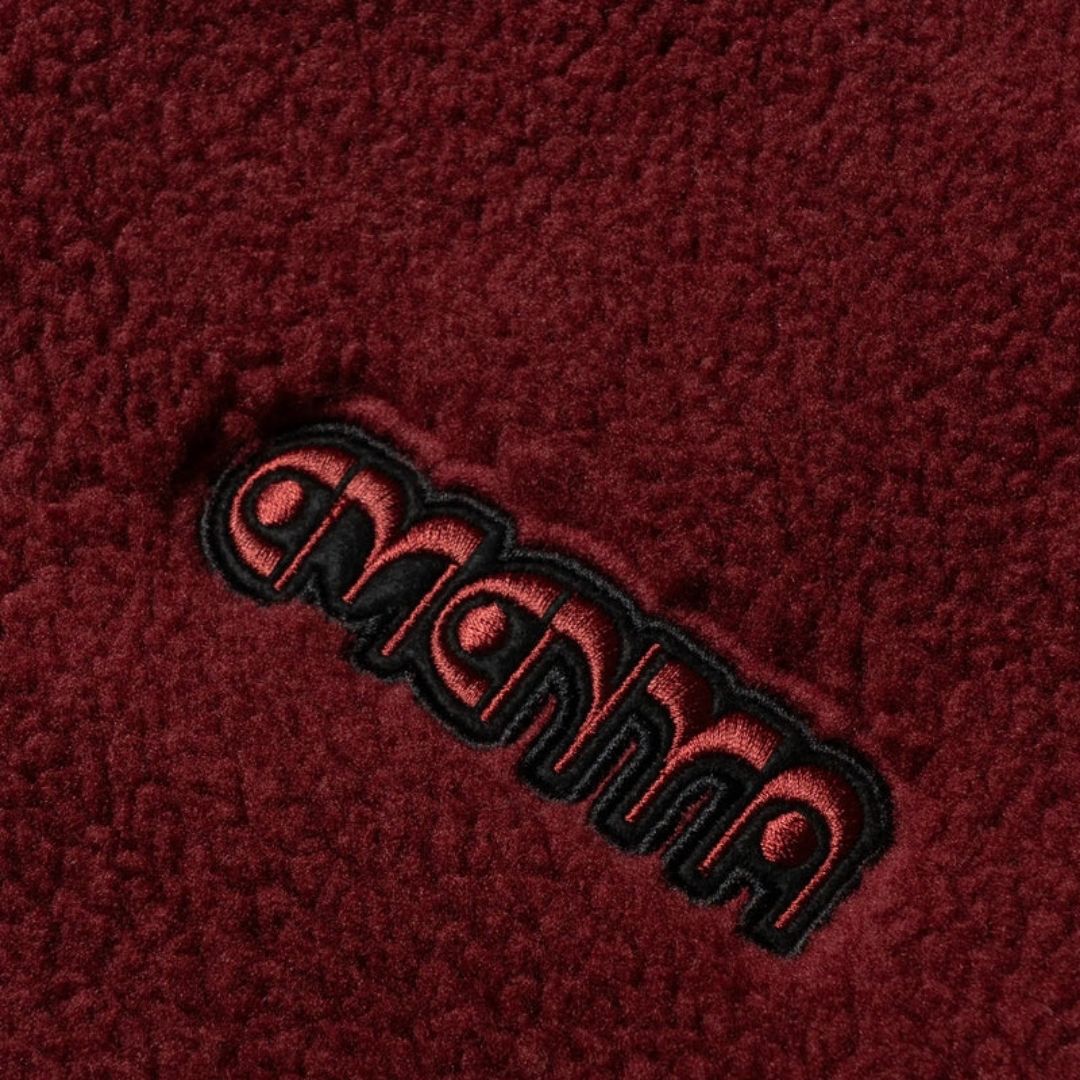 Ementa Oreo College Polar Jacket - Burgundy | Lisbon Skateboarding Label