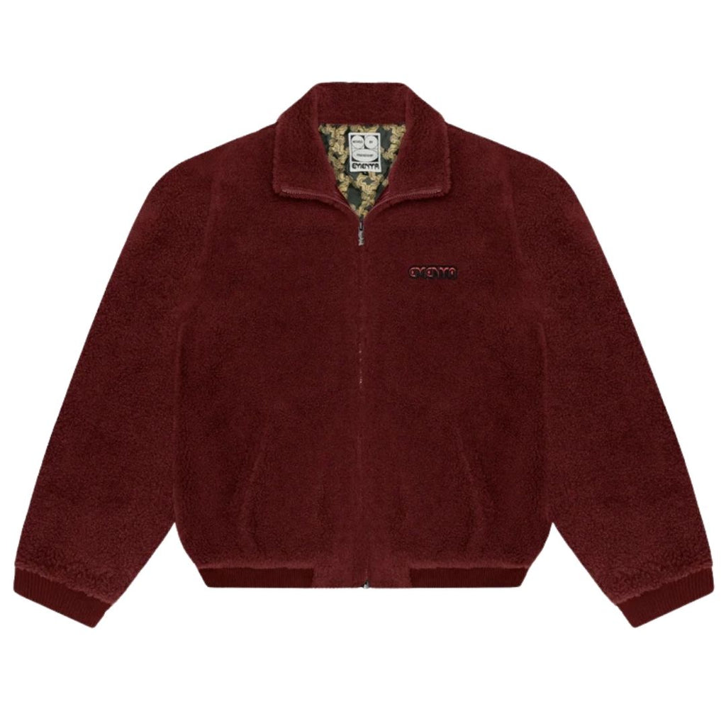 Ementa Oreo College Polar Jacket - Burgundy | Lisbon Skateboarding Label