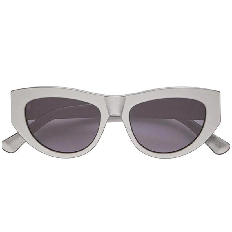 Candy Sunglasses - Silver Polished Black