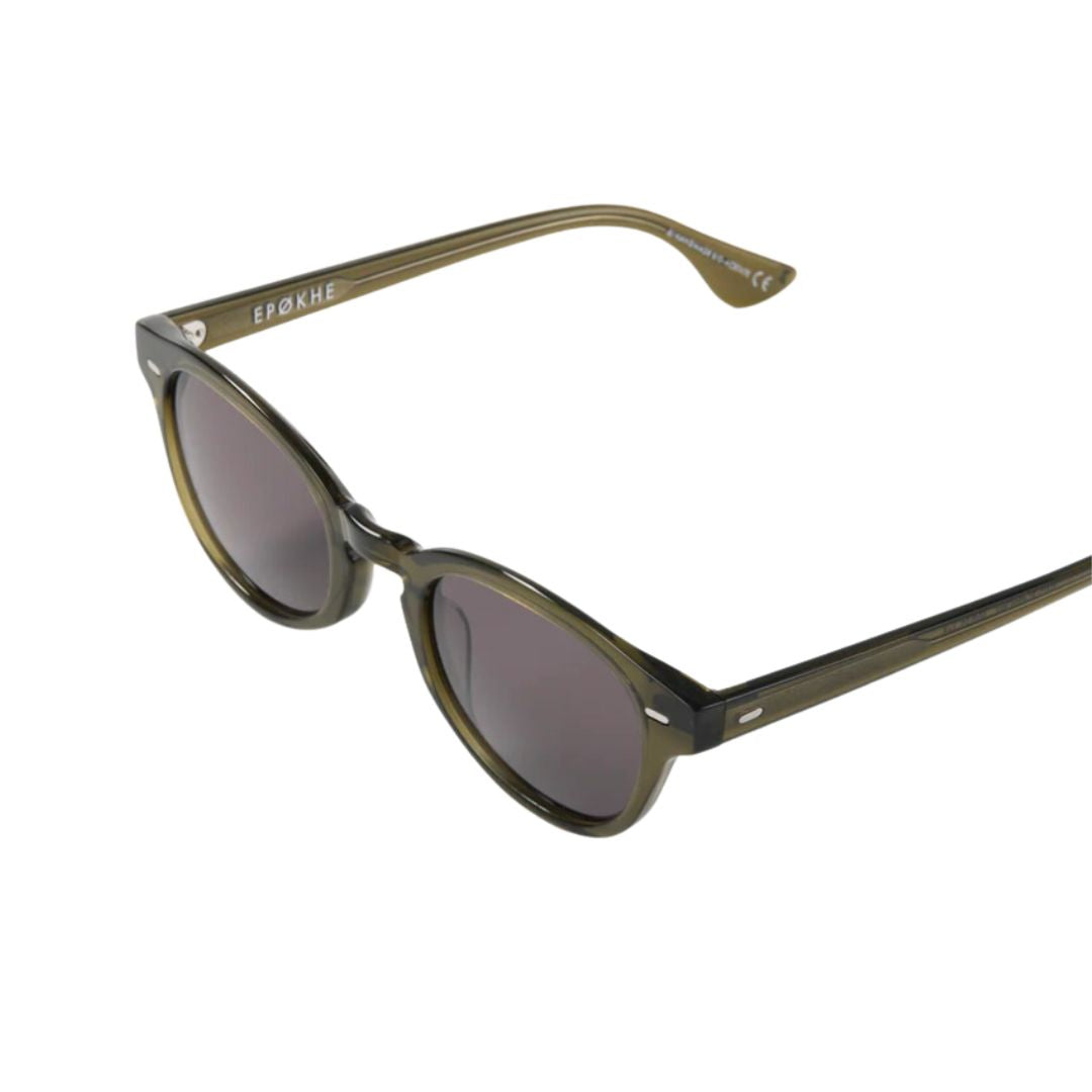 Epøkhe Coil Sunglasses - Army Green Polished / Black