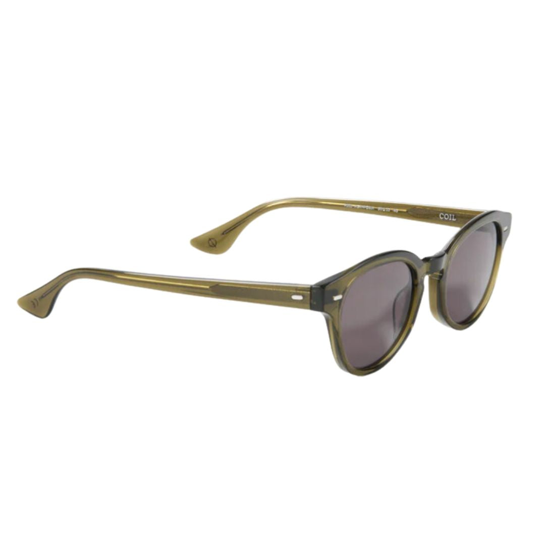 Epøkhe Coil Sunglasses - Army Green Polished / Black