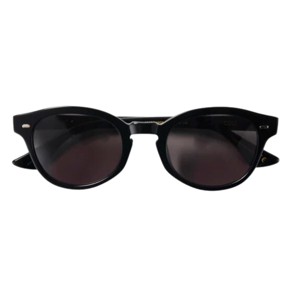 Epøkhe Coil Sunglasses Black Polished Black | Premium Eyewear