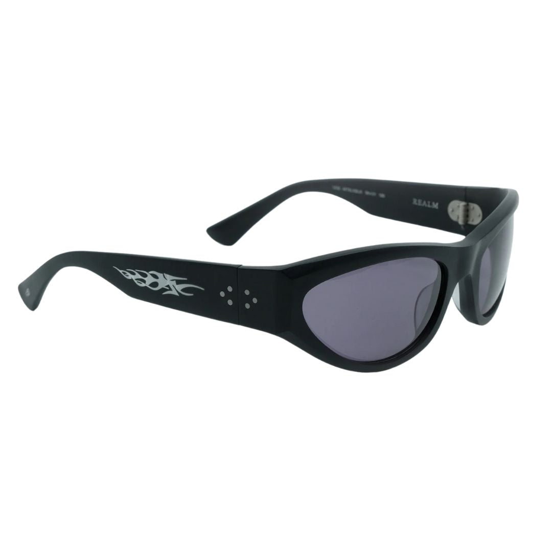 Epøkhe X Drag Realm Sunglasses - Matte Black / Black