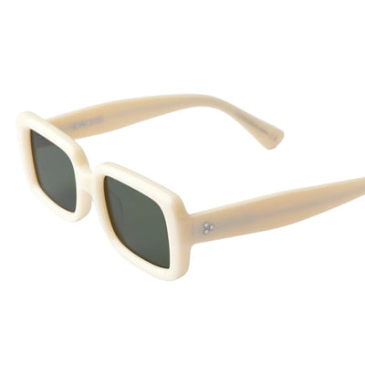 Epøkhe Dune Sunglasses - Ivory Polished / Grey