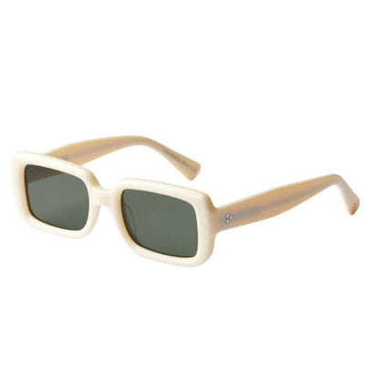 Epøkhe Dune Sunglasses - Ivory Polished / Grey