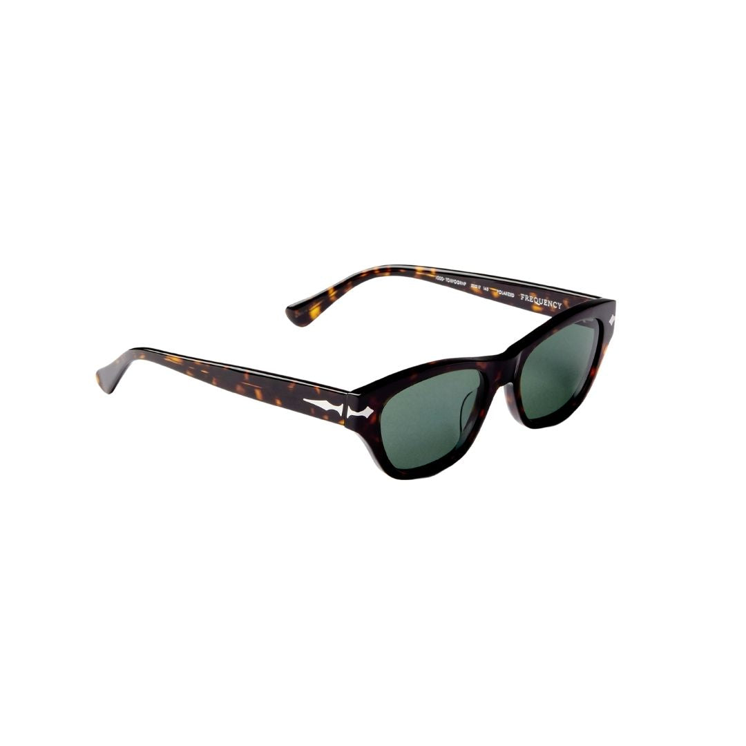 Epøkhe Frequency Sunglasses - Tortoise Polished Green Polarised