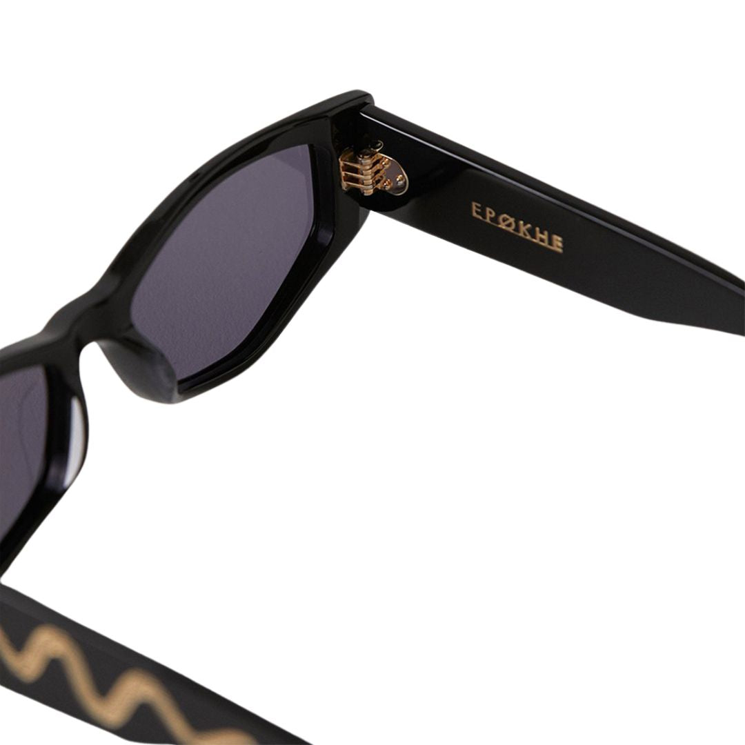 Epøkhe Guilty Sunglasses - Black Polished / Black