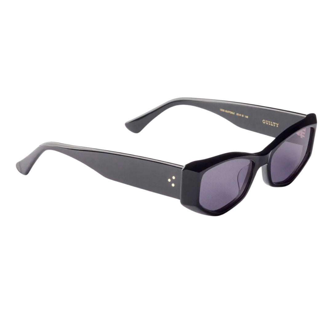 Epøkhe Guilty Sunglasses - Black Polished / Black