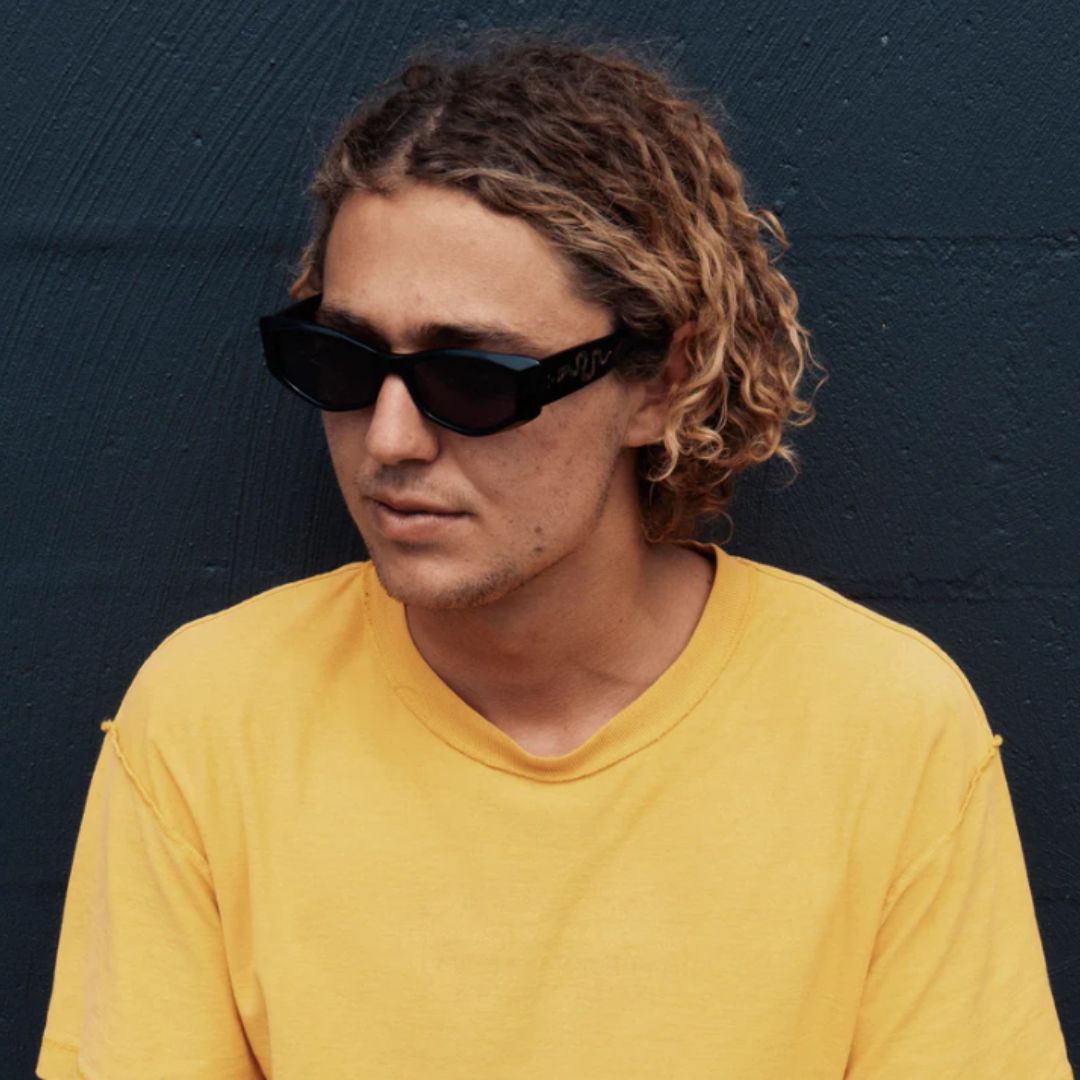 Epøkhe Guilty Sunglasses - Black Polished / Black