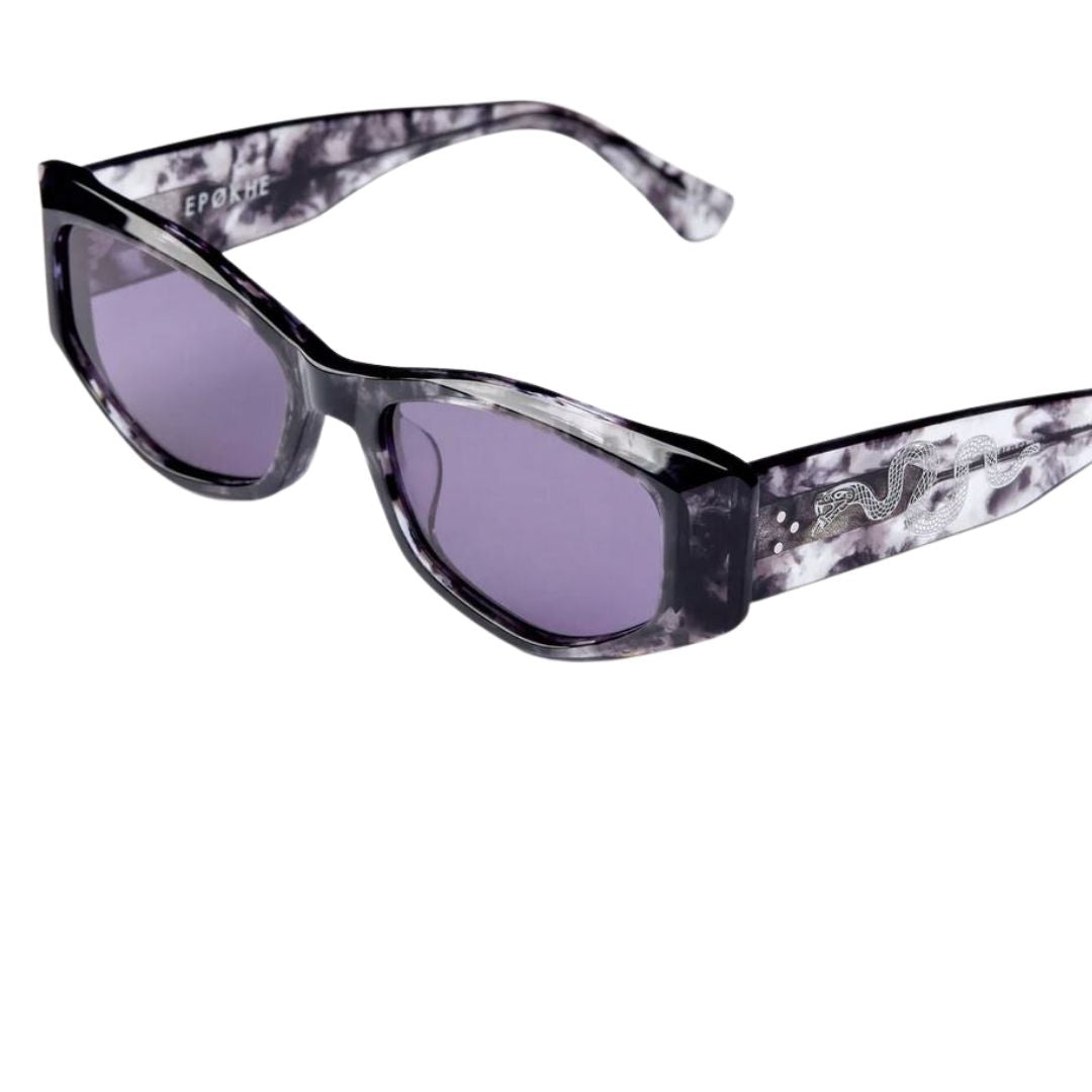 Epøkhe Guilty Sunglasses Black Tortoise Polished Grey | Premium Eyewear