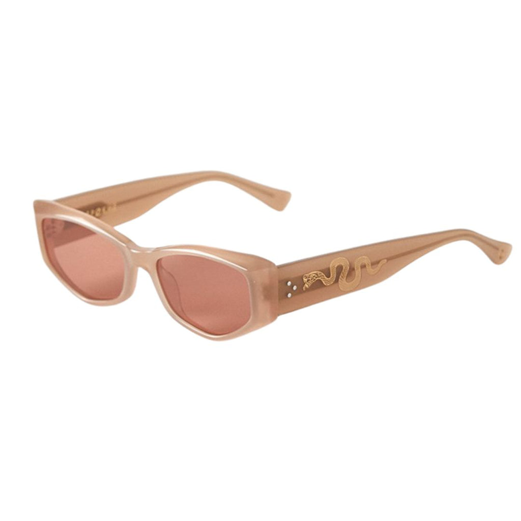 Guilty Sunglasses - Bone Polished / Amber