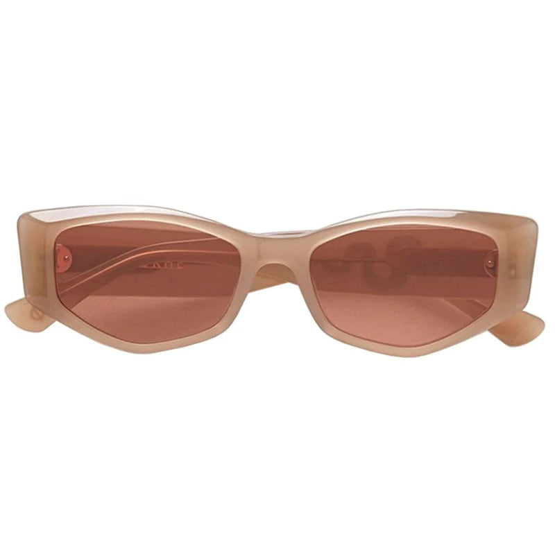 Epøkhe Guilty Sunglasses - Bone Polished / Amber