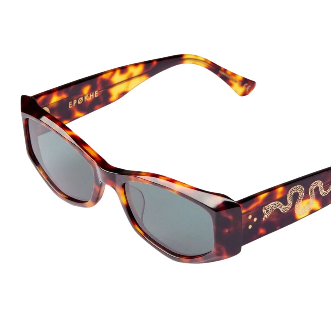 Epøkhe Guilty Sunglasses - Tortoise Polished Green