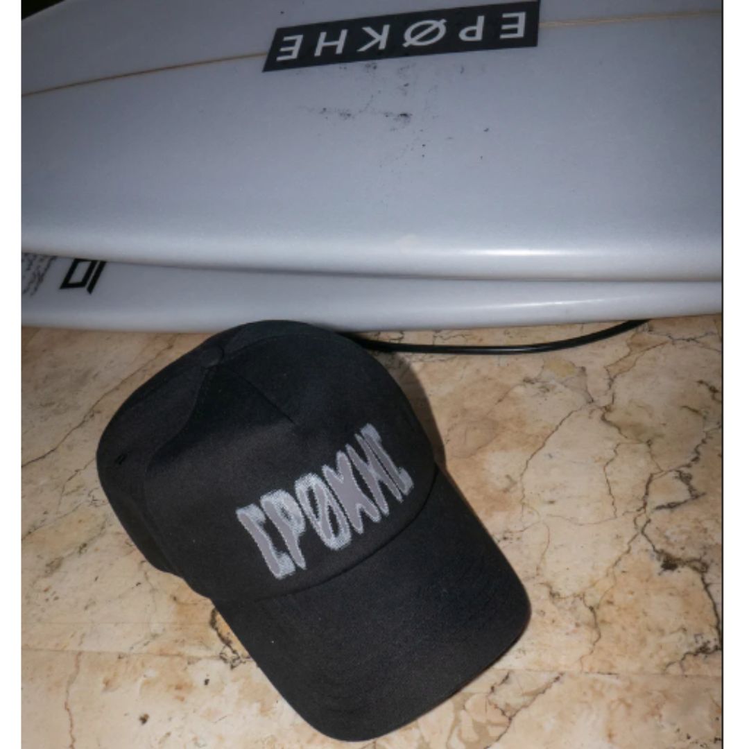 EPØKHE Heat Seeker 5-Panel Hat Black | Designed in Australia