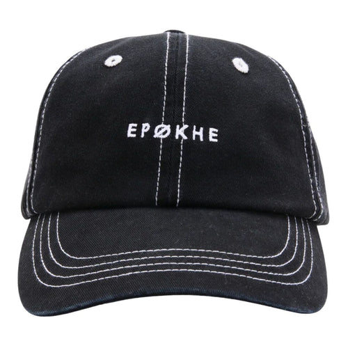 EPØKHE Logo Hat Black | Classic 6-Panel Cap