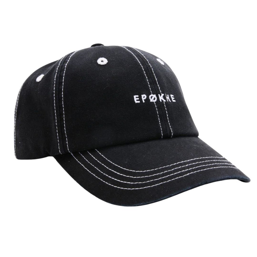 EPØKHE Logo Hat Black | Classic 6-Panel Cap