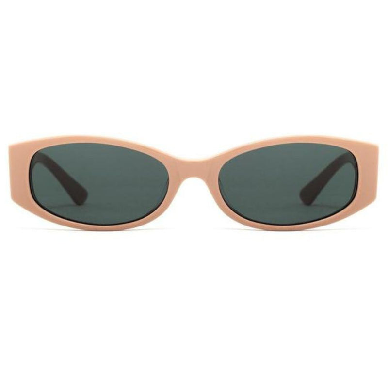 Epøkhe Machina Sunglasses - Nude Polished Green