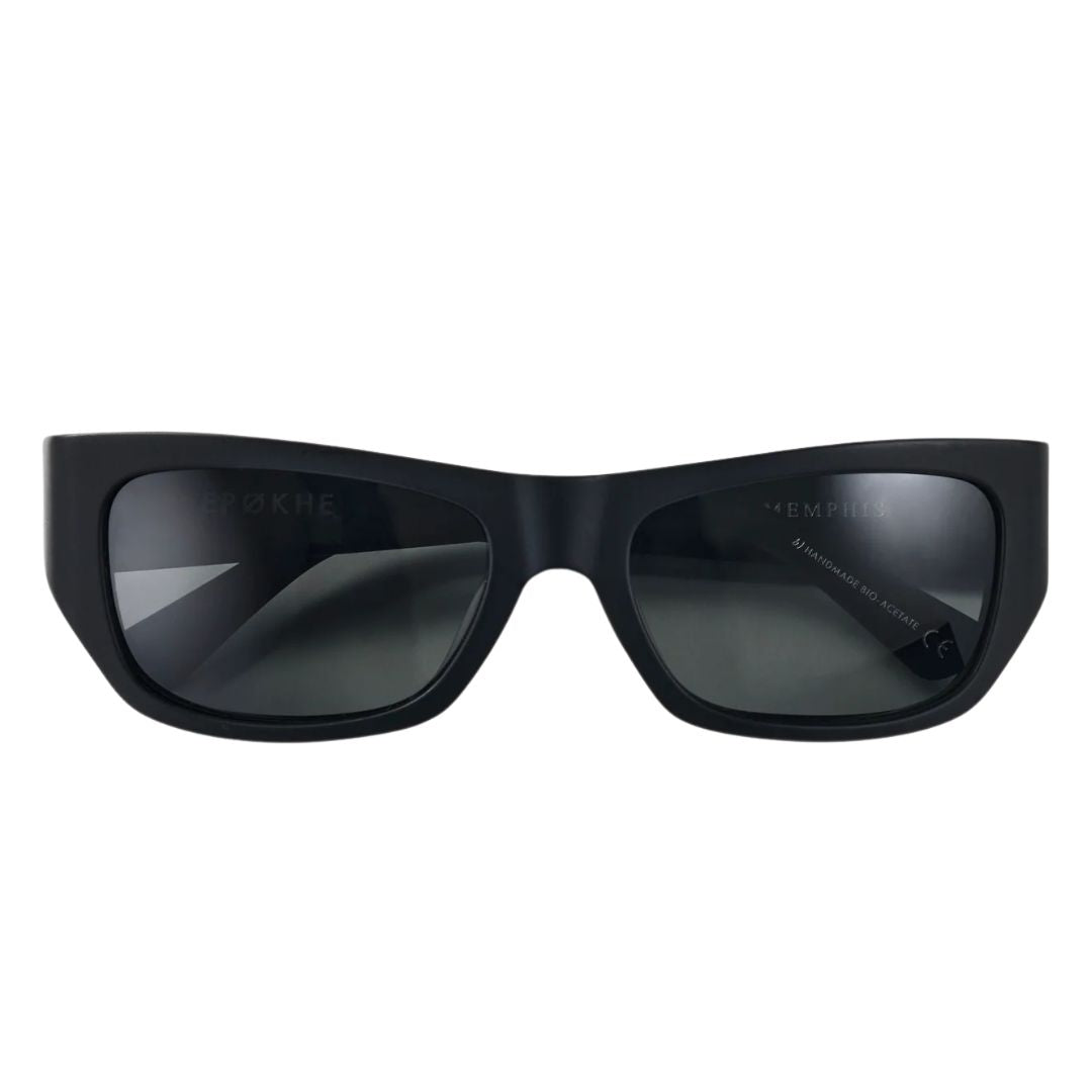 Epøkhe Memphis Sunglasses - Matte Black Black