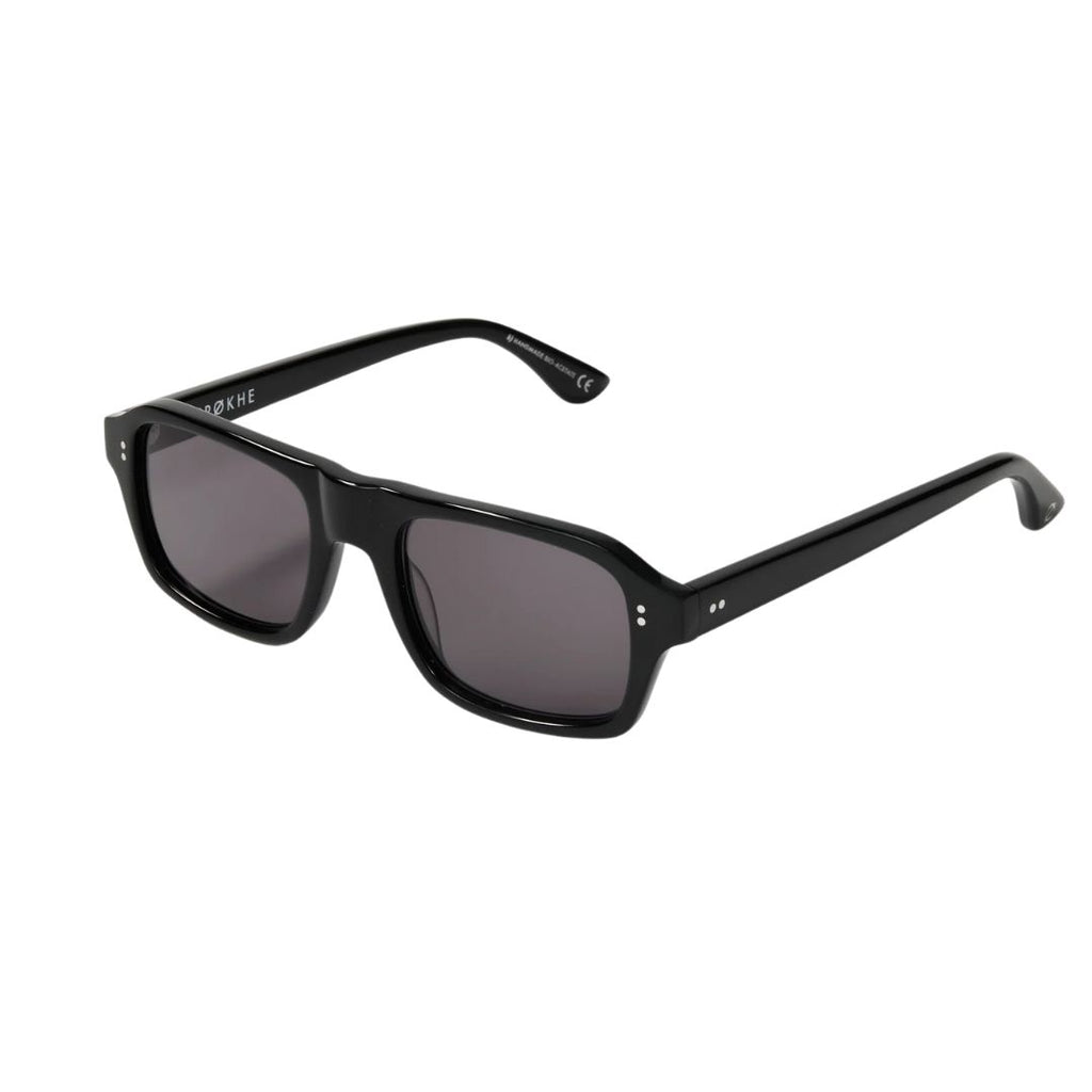 Epøkhe Mono Sunglasses Black Polished Black Polarized | Premium Eyewear