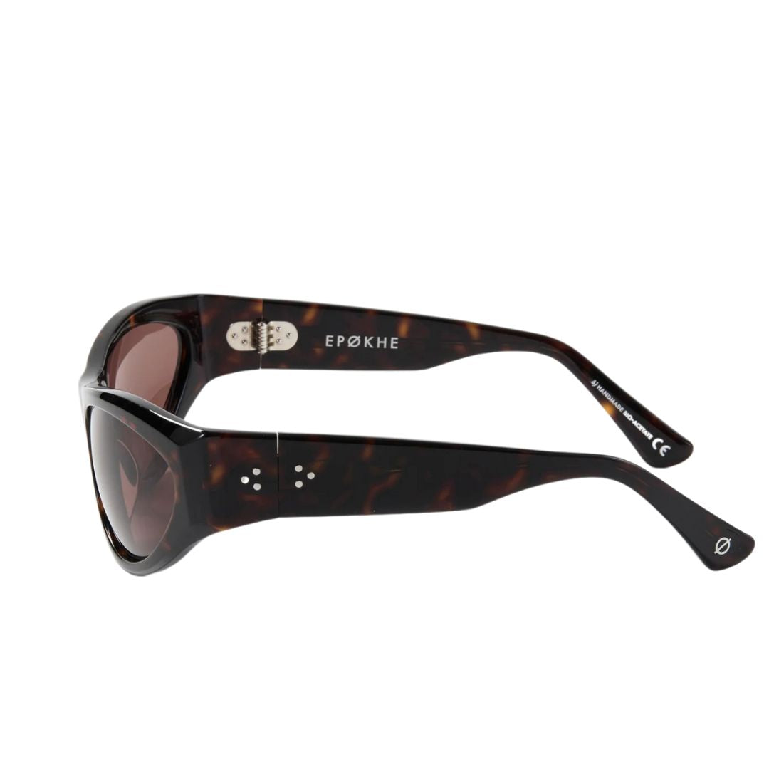 Epøkhe Realm Sunglasses - Dark Tortoise Polished / Bronze