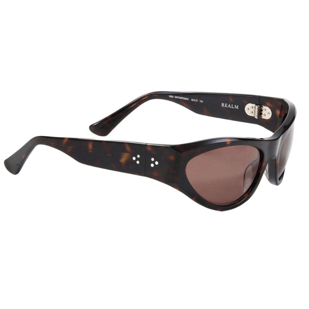 Epøkhe Realm Sunglasses - Dark Tortoise Polished / Bronze