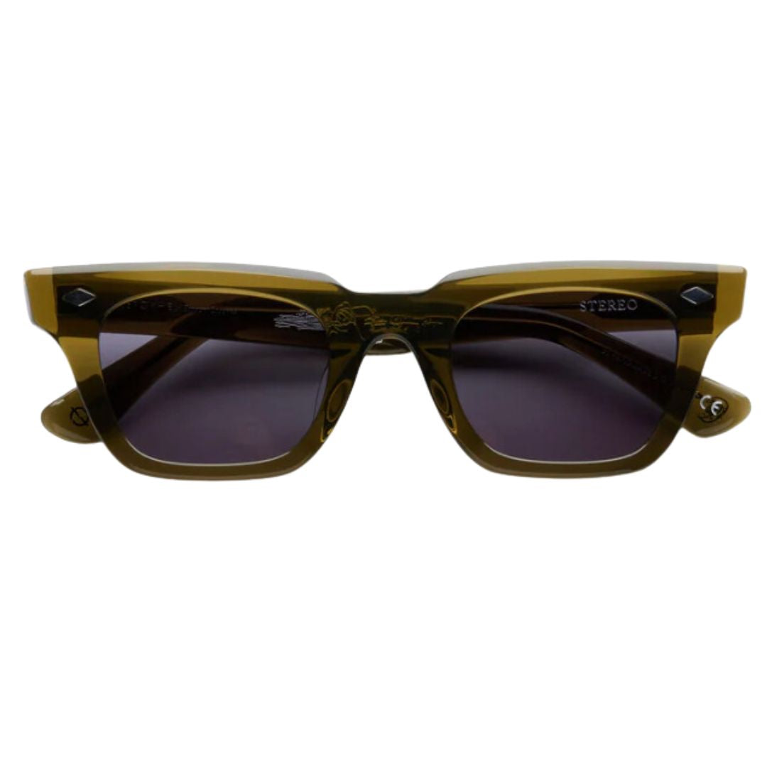 Epøkhe Stereo X Eithan Osborne Sunglasses - Army Green Polished / Black