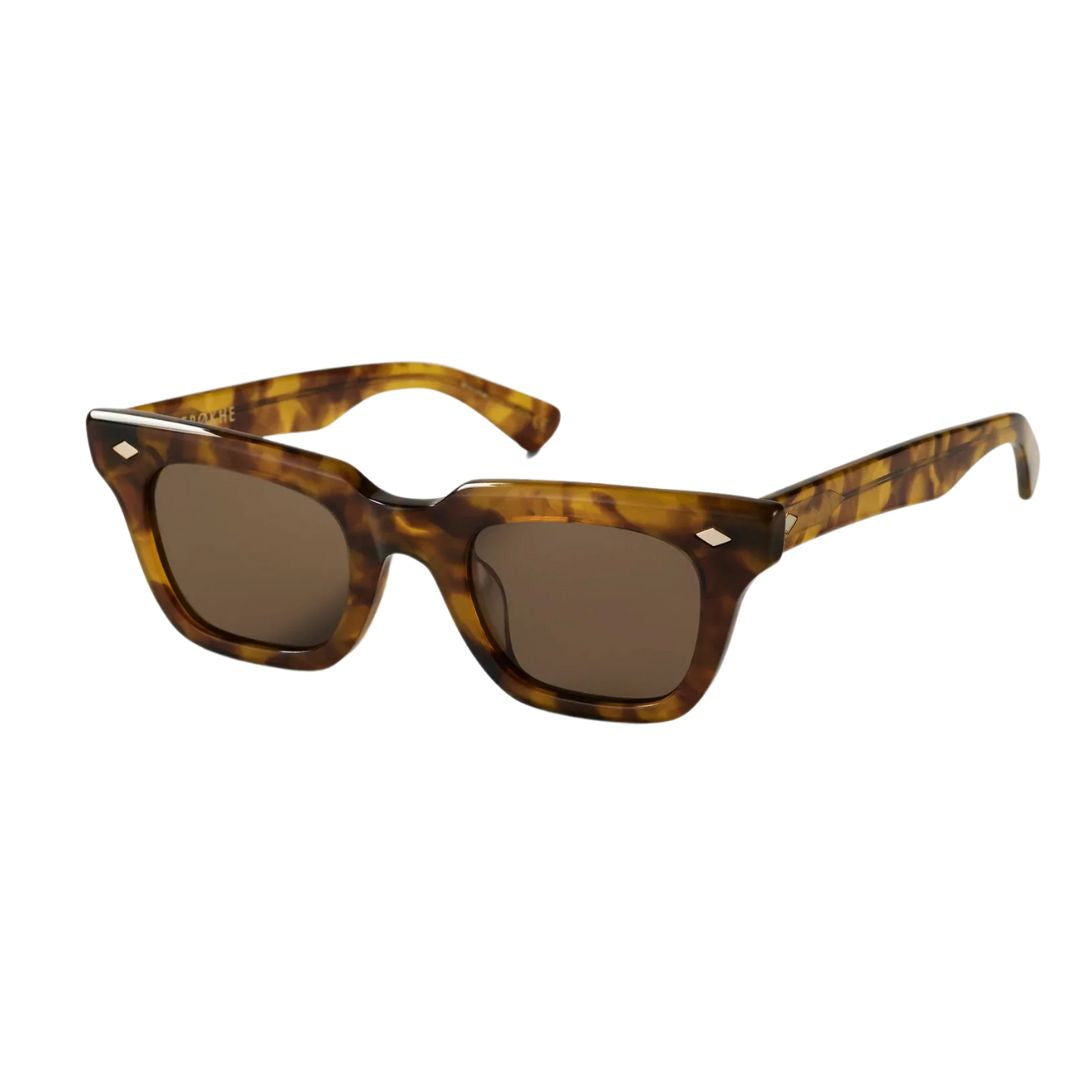 Epøkhe Stereo Sunglasses - Light Tortoise Polished / Bronze Polarized