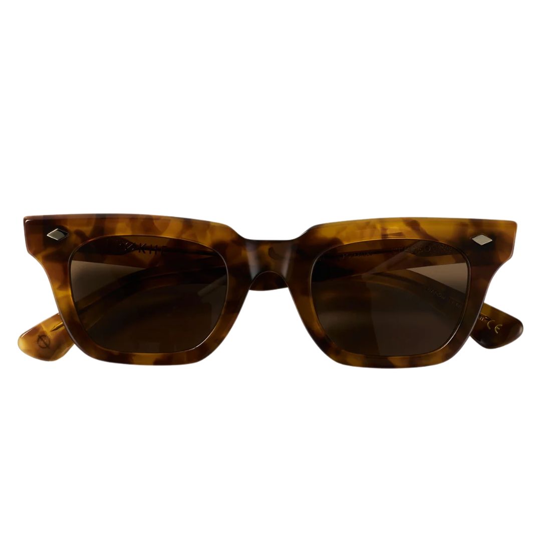 Epøkhe Stereo Sunglasses - Light Tortoise Polished / Bronze Polarized