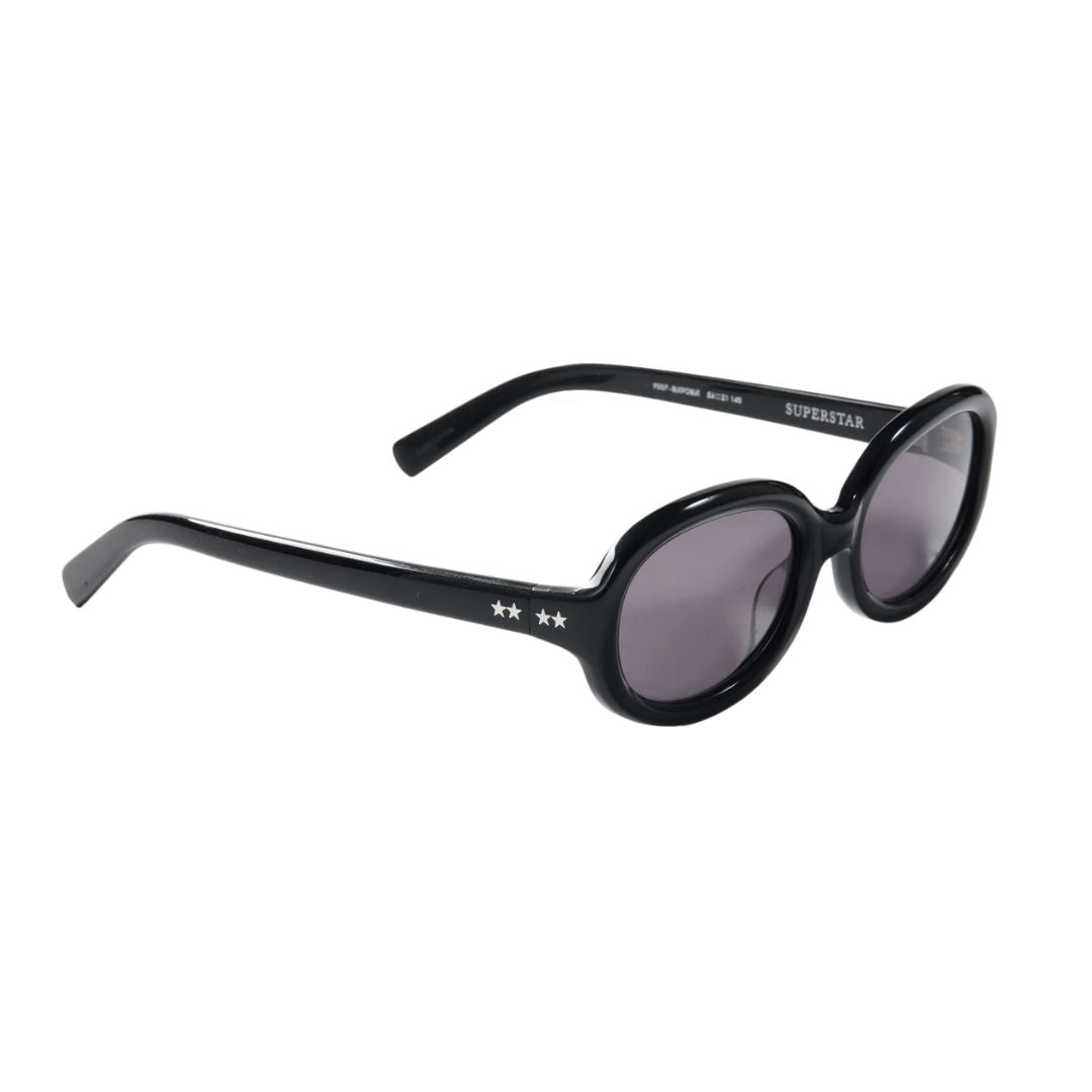 Epøkhe Superstar Sunglasses - Black Polished / Black