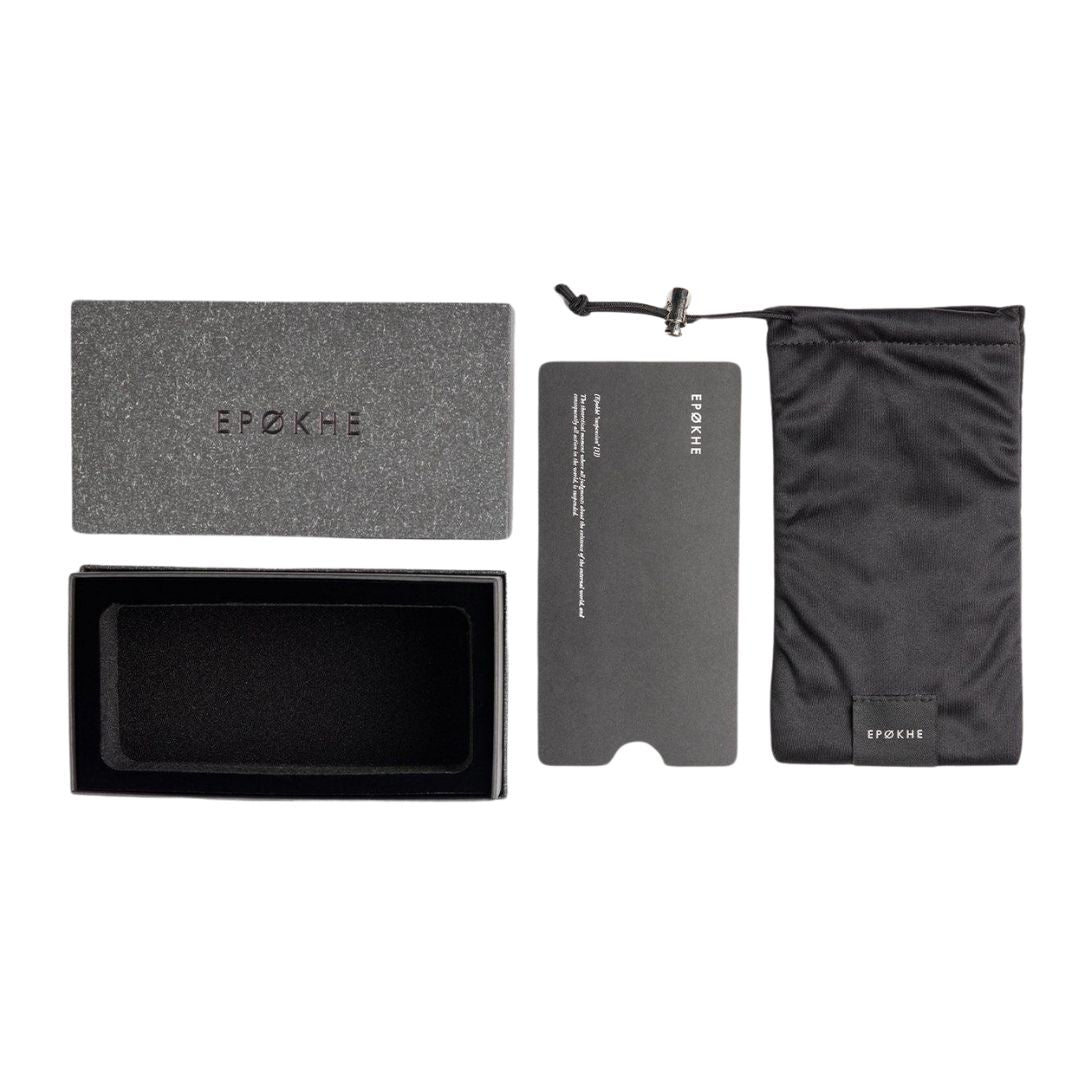 Epøkhe Superstar Sunglasses - Black Polished / Black