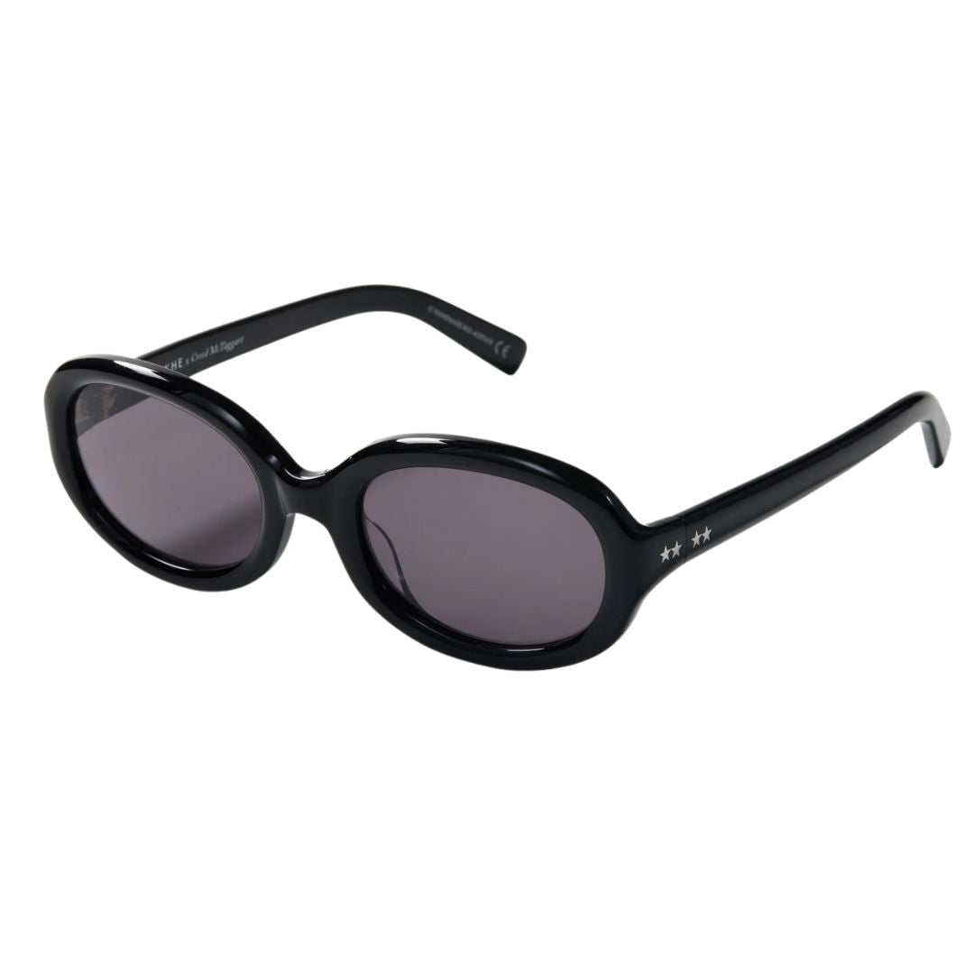 Epøkhe Superstar Sunglasses - Black Polished / Black