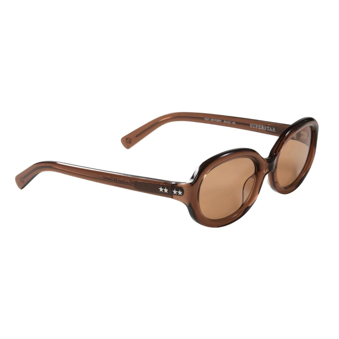 Epøkhe Superstar Sunglasses Brown Polished Bronze | Creed McTaggart Collab