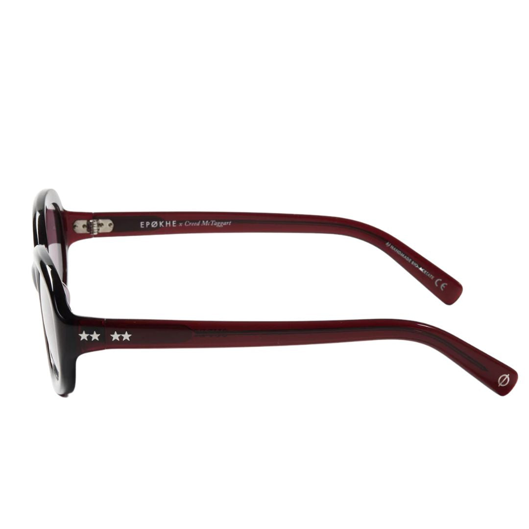 Epøkhe Superstar Sunglasses Cola Polished Grey | Creed McTaggart Collab