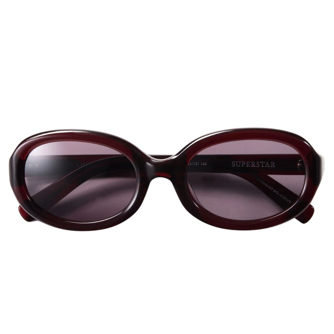 Epøkhe Superstar Sunglasses Cola Polished Grey | Creed McTaggart Collab
