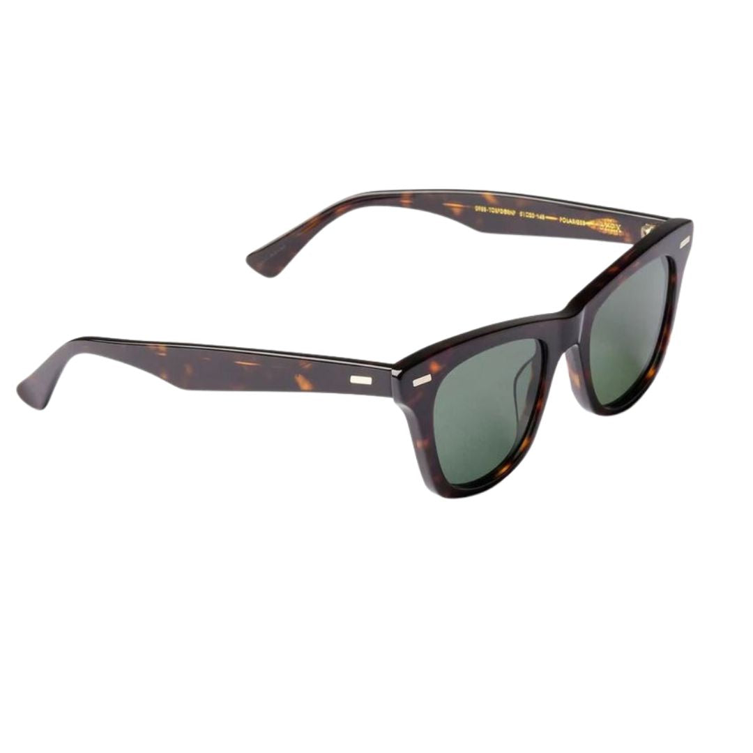 Epøkhe Szex Sunglasses - Tortoise Polished / Green Polarized