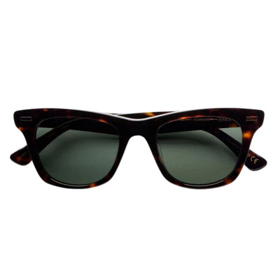 Epøkhe Szex Sunglasses - Tortoise Polished / Green Polarized