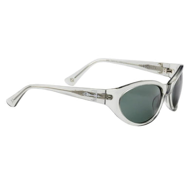 Epøkhe Trinity Sunglasses - Smoked Polished Crystal / Green