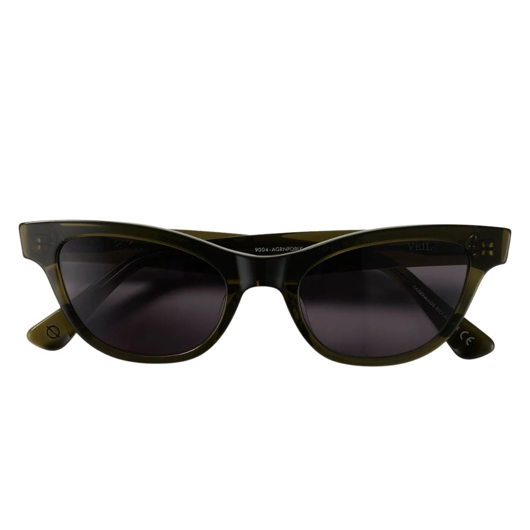 Epøkhe Veil Sunglasses - Army Green Polished / Black