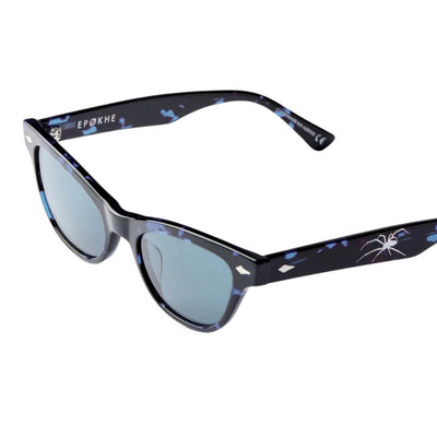 Epøkhe Veil Sunglasses - Blue Tortoise Polished / Blue