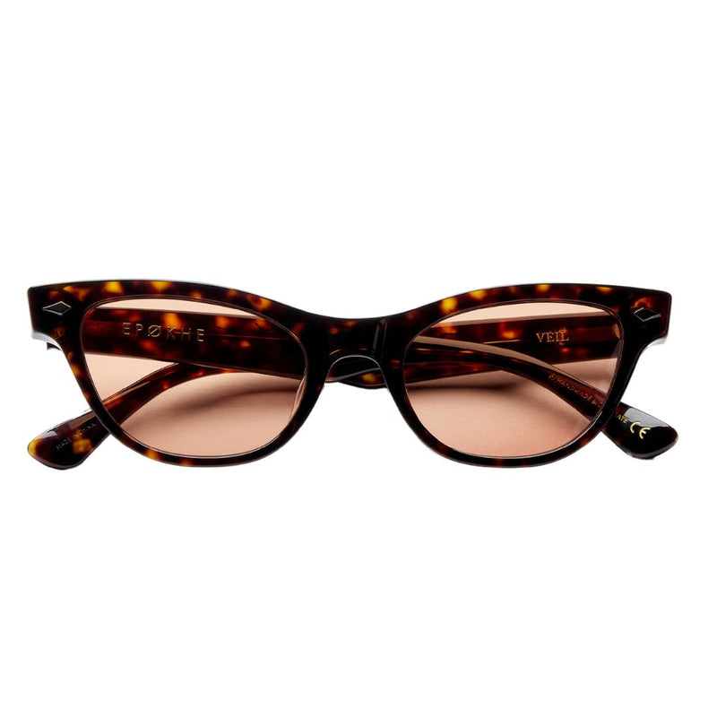 Veil Sunglasses - Dark tortoise polished / brown