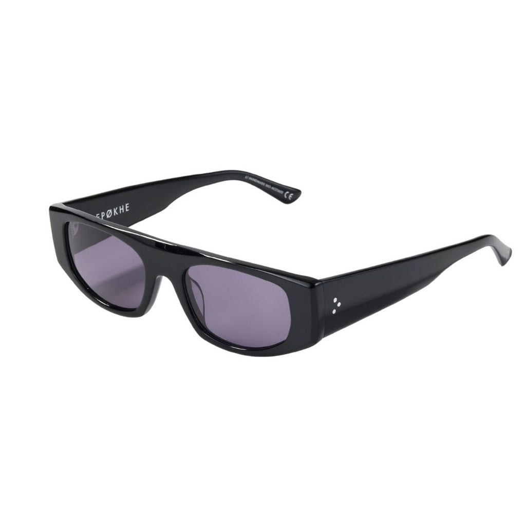 Epøkhe Void Sunglasses Black Polished Black | Premium Eyewear
