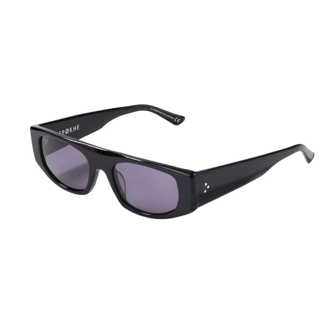 Epøkhe Void Sunglasses Black Polished Black | Premium Eyewear
