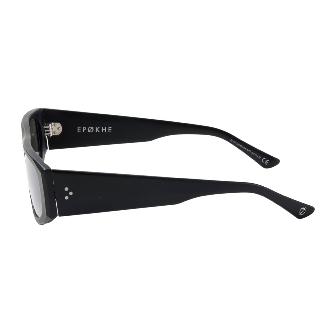 Epøkhe Void Sunglasses Black Polished Black | Premium Eyewear