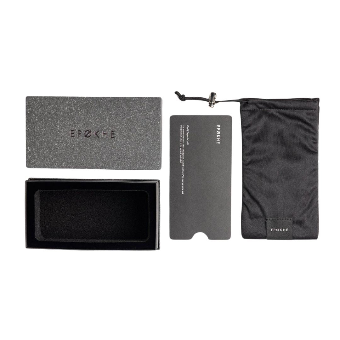 Epøkhe Void Sunglasses - Matte Black / Black Irid Polar
